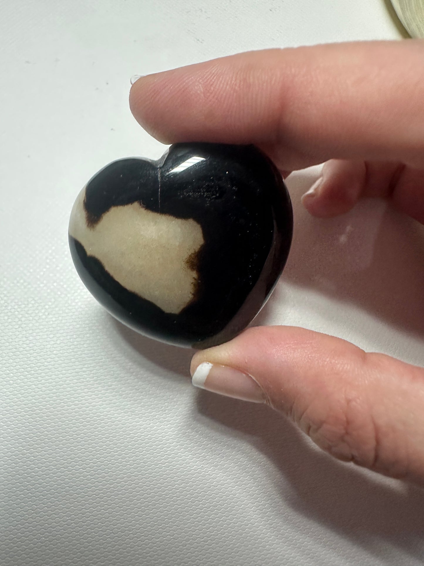 Black Agate Heart 4
