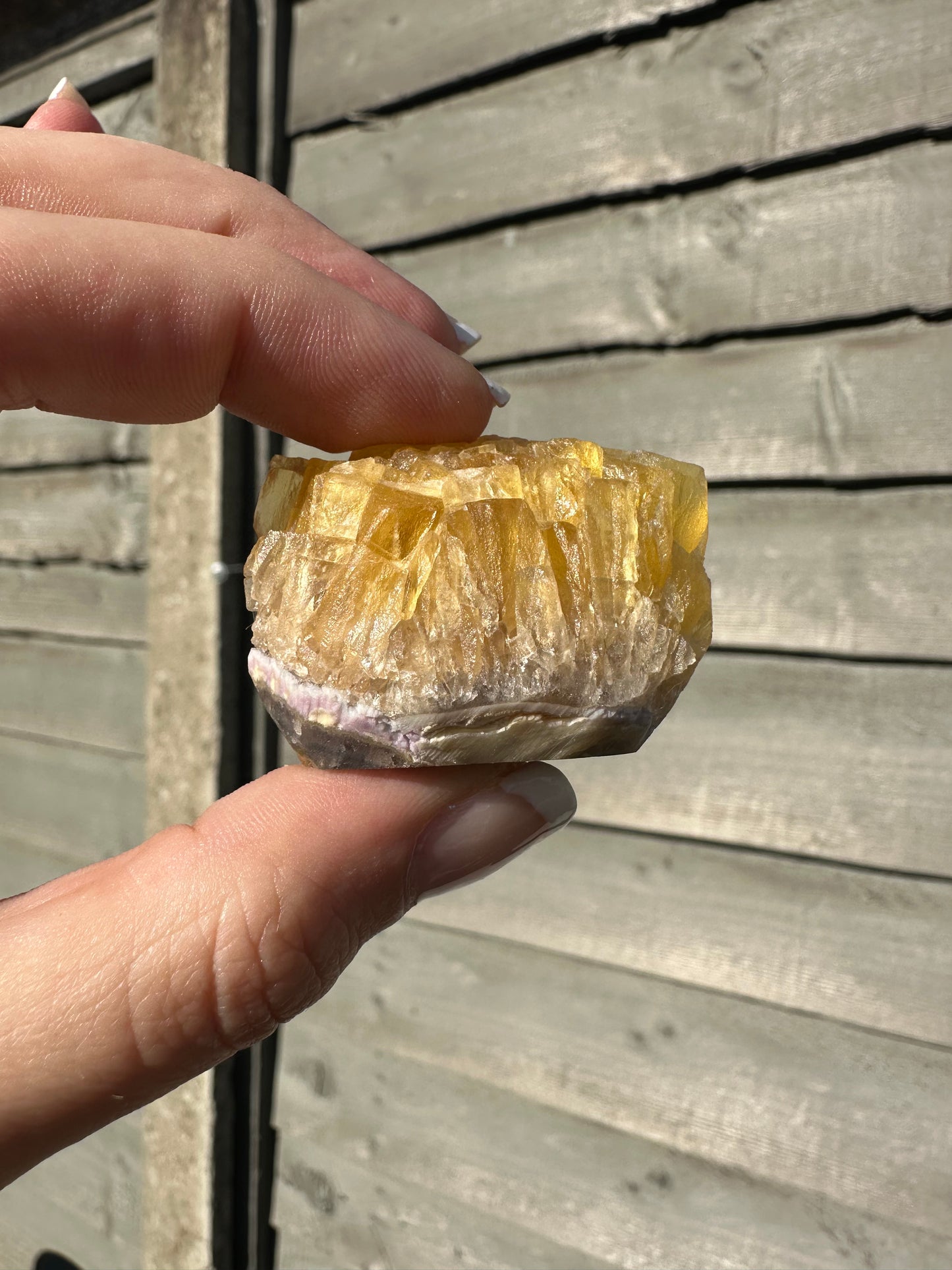 Raw Yellow Fluorite 1 (RARE)