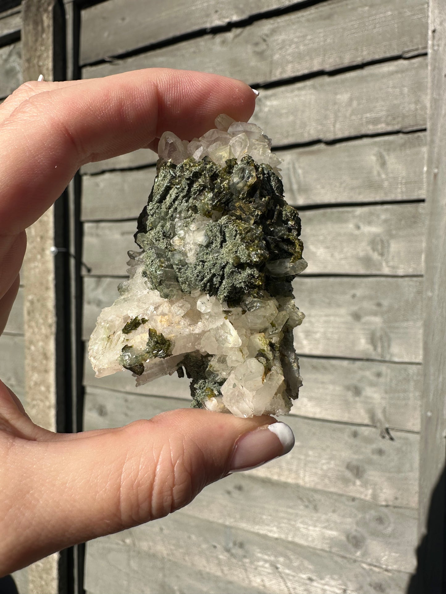 Epidote With Quartz 1