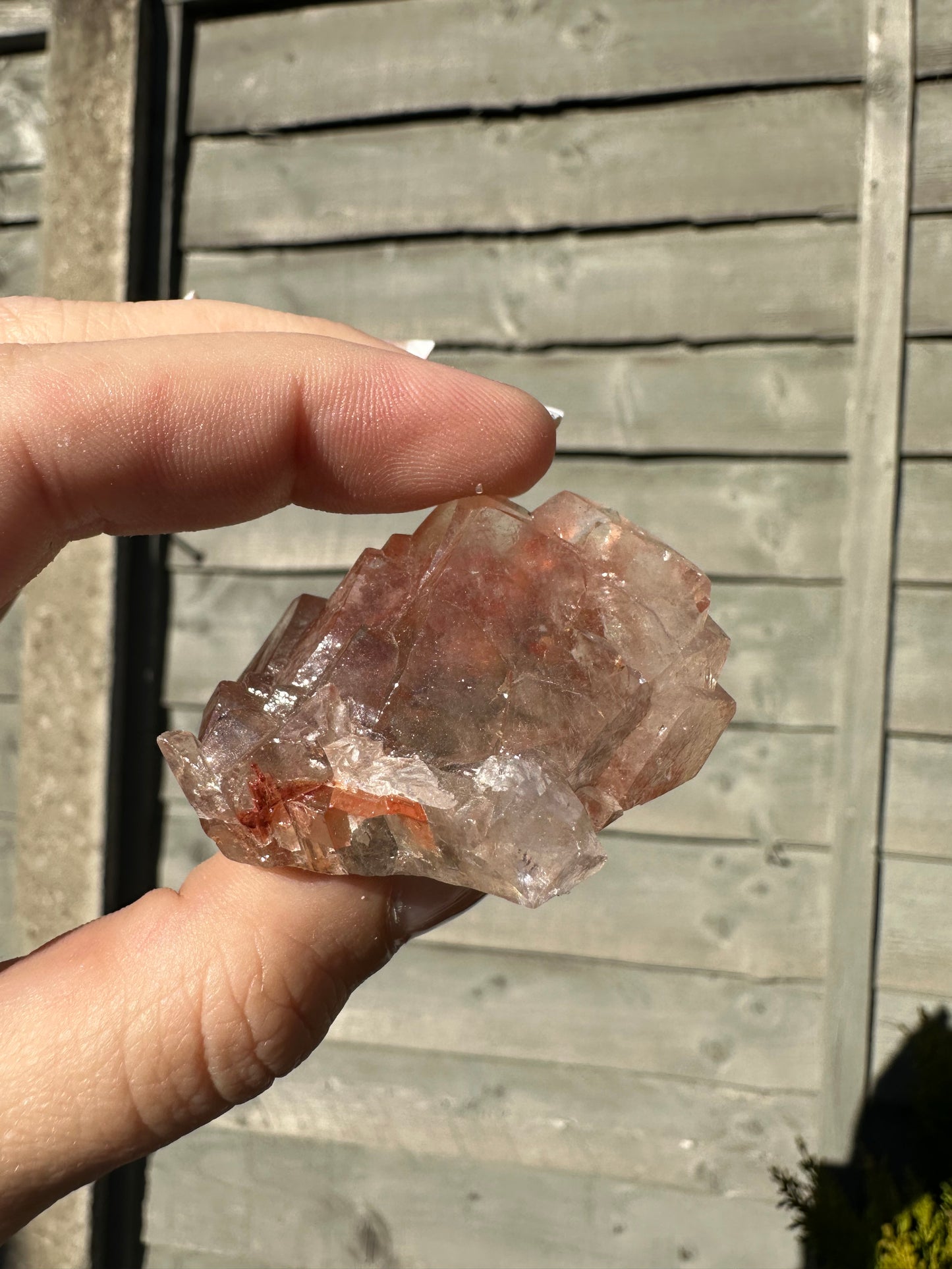 Red Benz Calcite Specimen 3