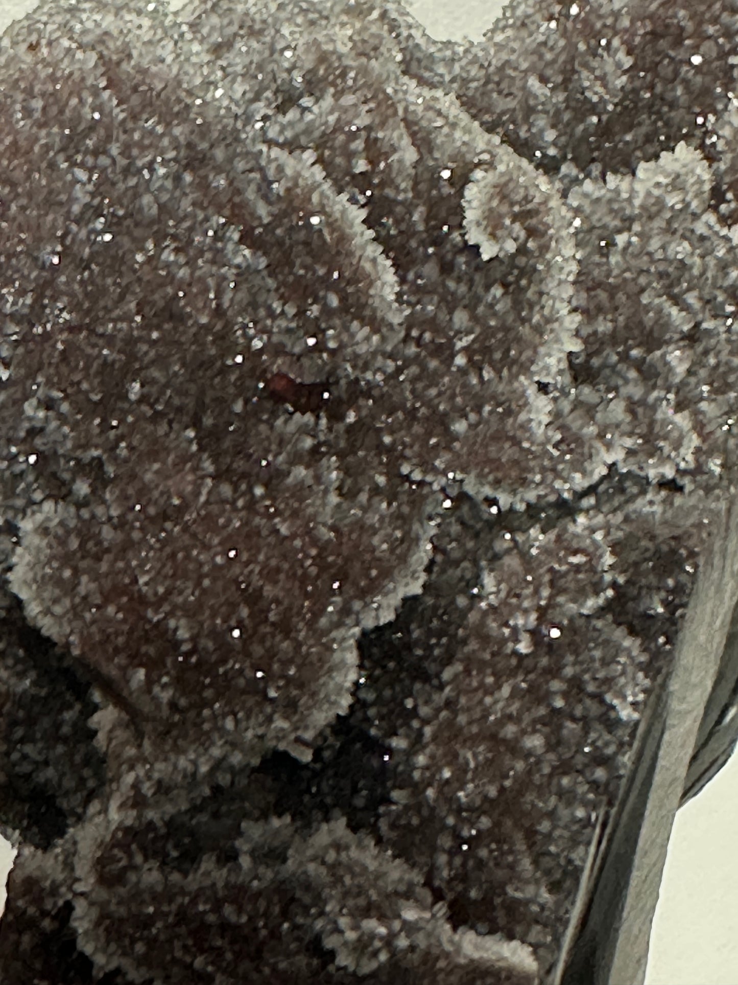 Sphalerite with Garnet Large Carving