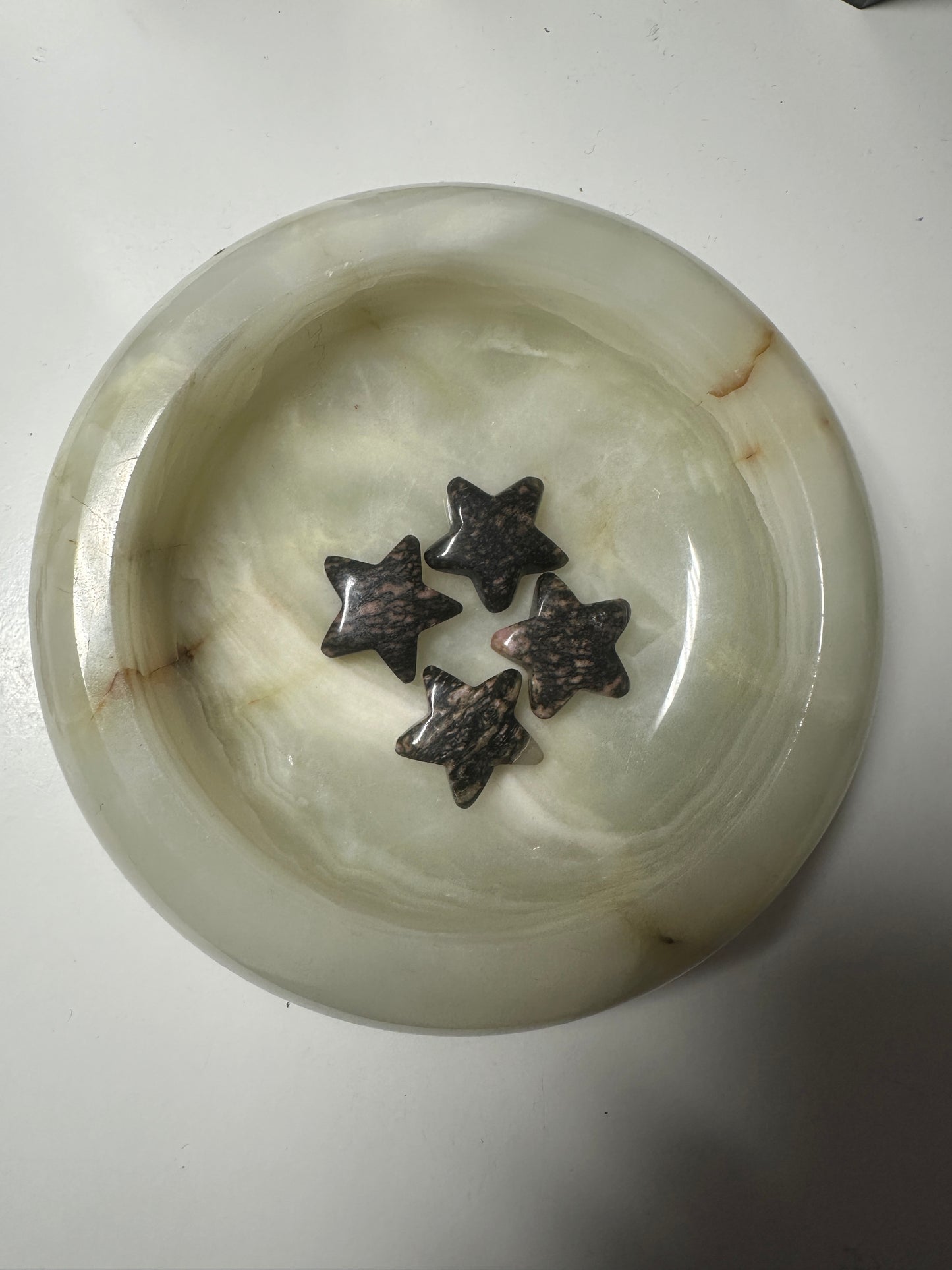 Mini Rhodonite Stars