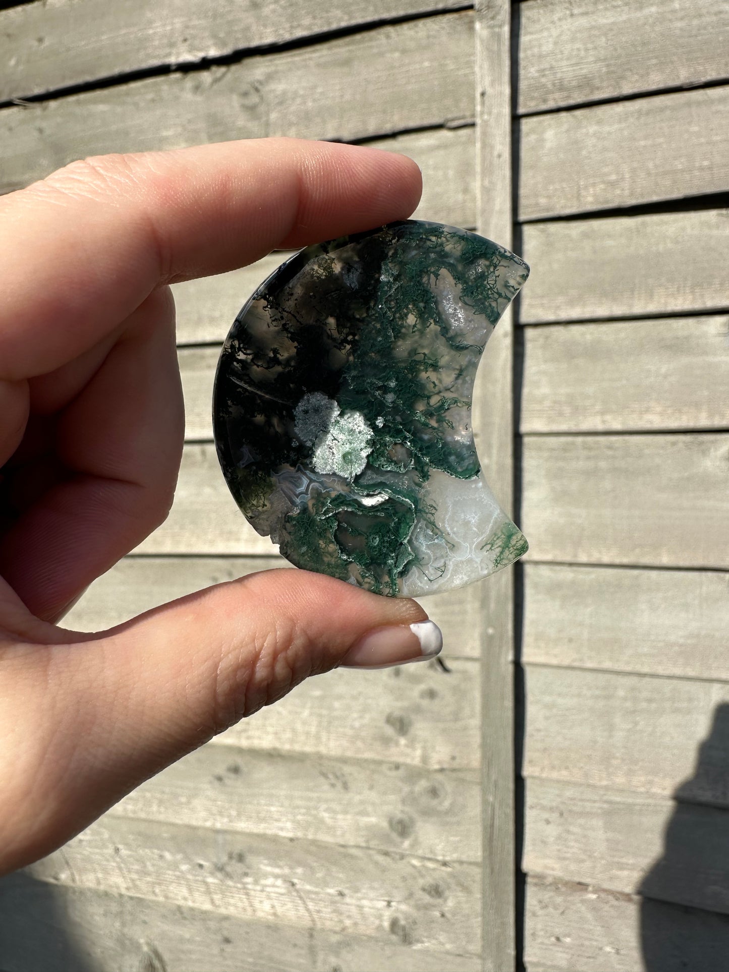 Moss Agate Moon 1