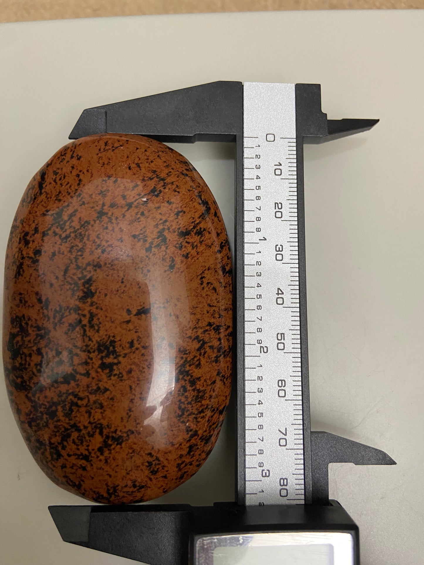 Mahogany Obsidian Large Palm Stone