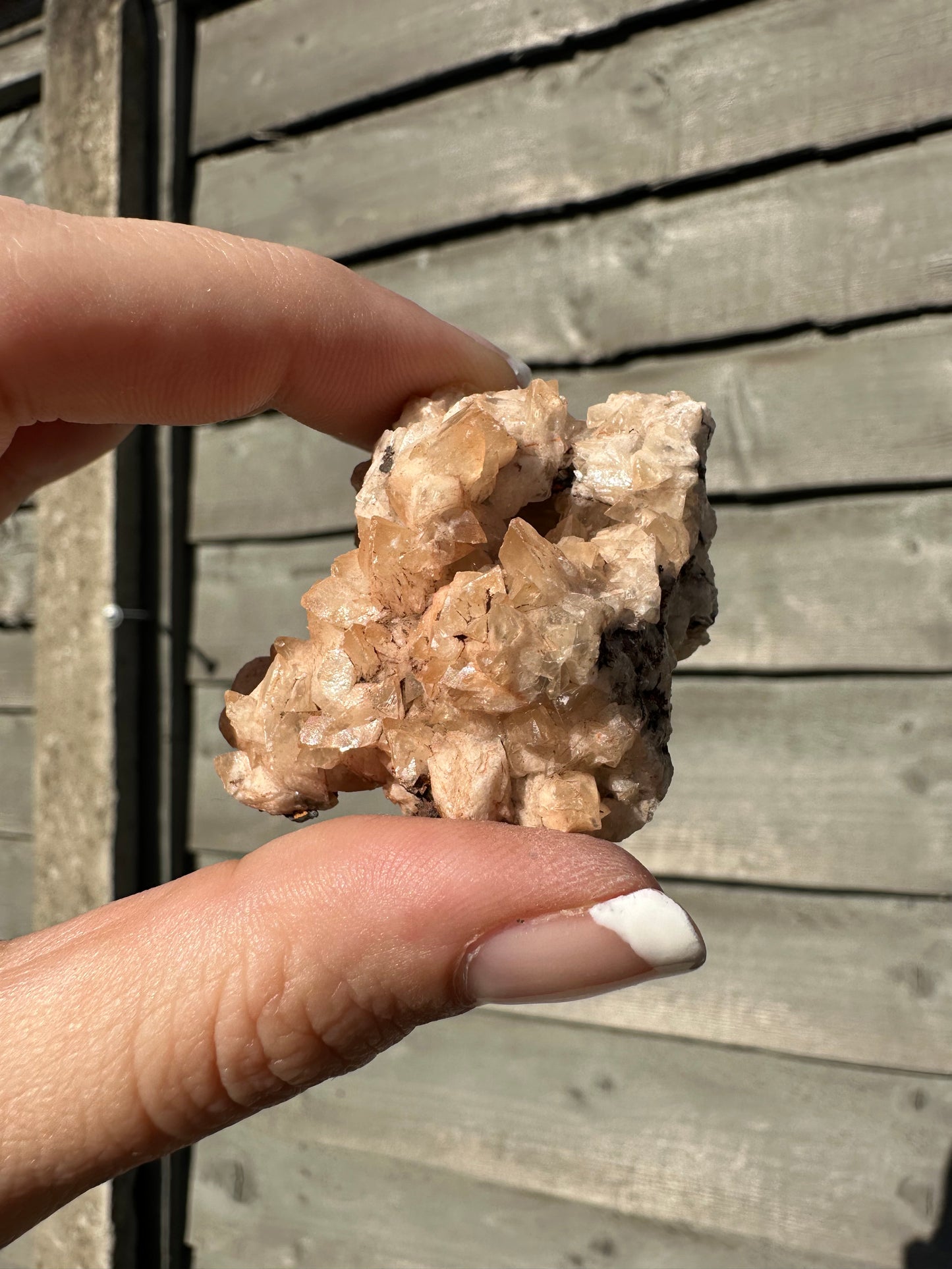 Calcite with Hematite 1