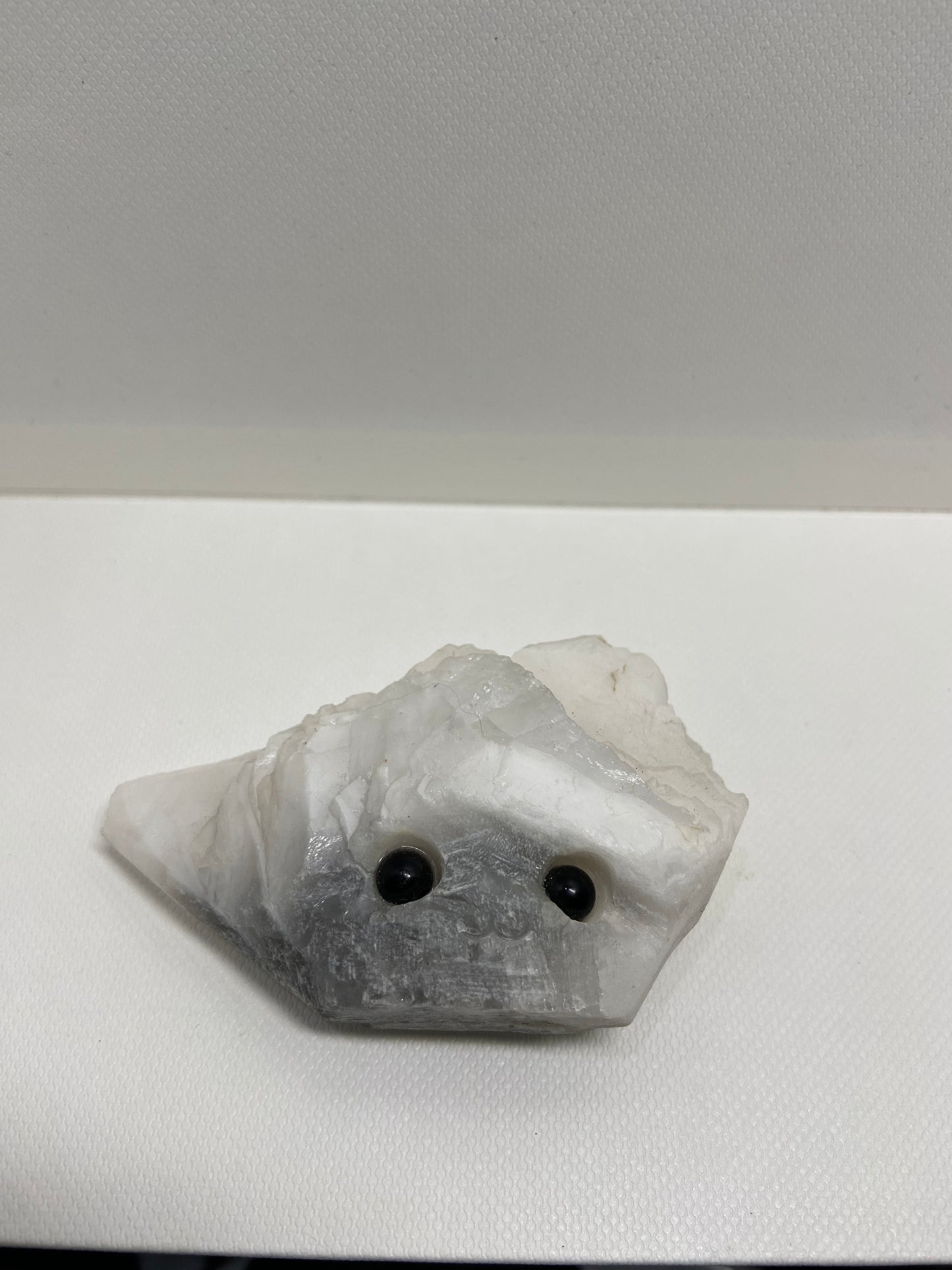 Mangano Calcite Specimen Pet Rock Face