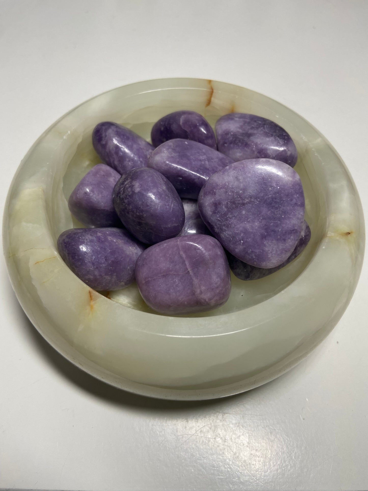 Lepidolite Tumbles