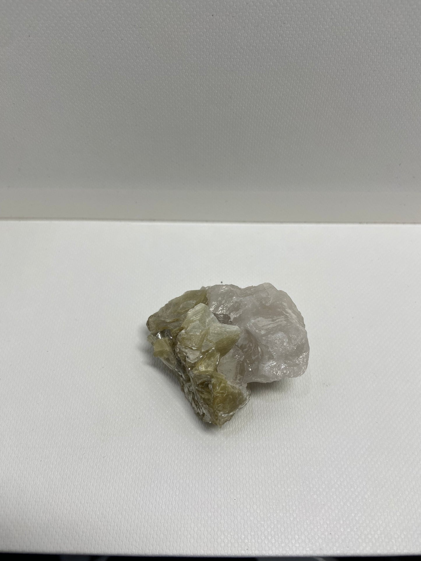 Yellow Mica with Quartz