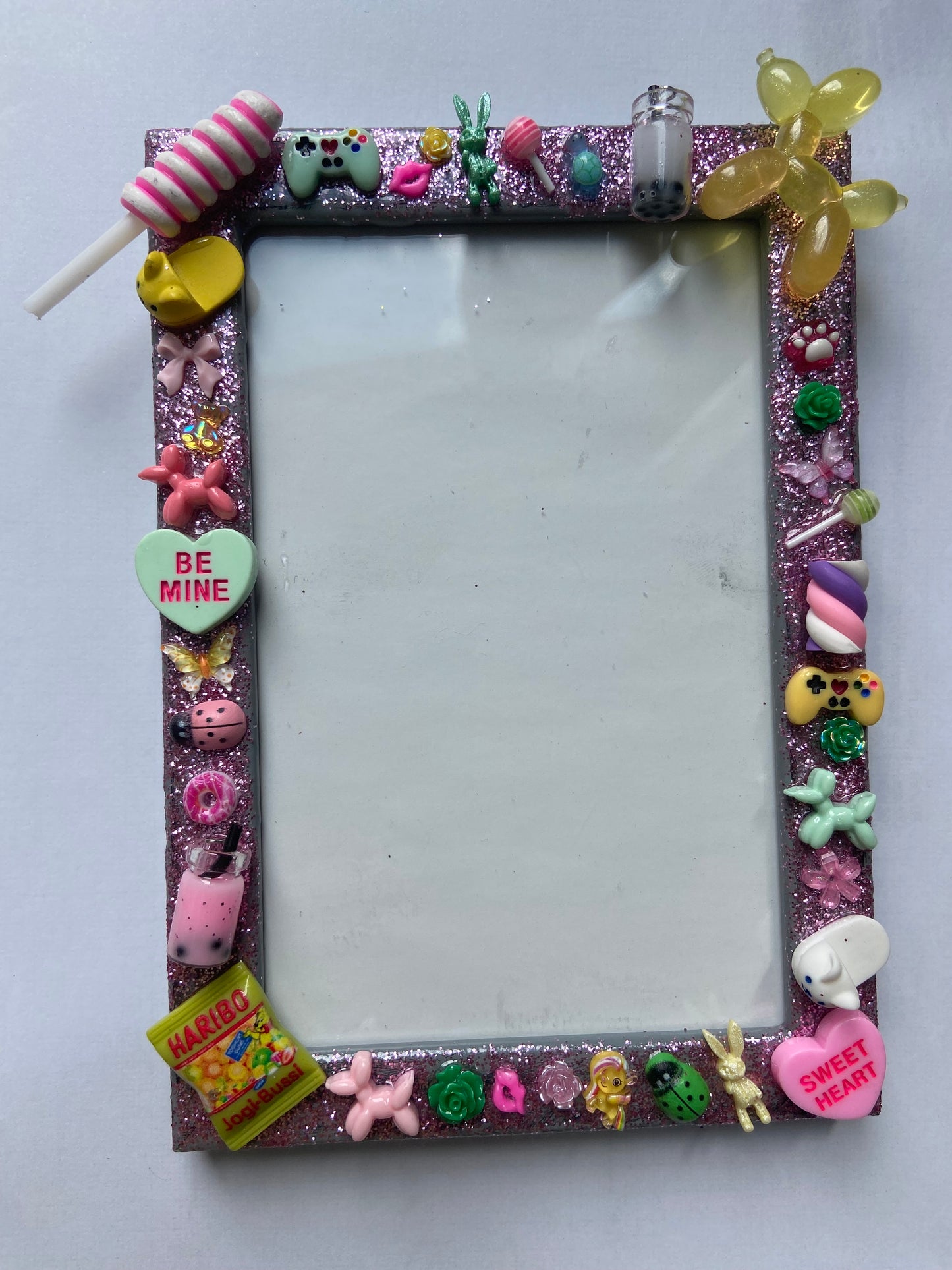 Handmade Resin Photo Frame – Candy Charm Decor
