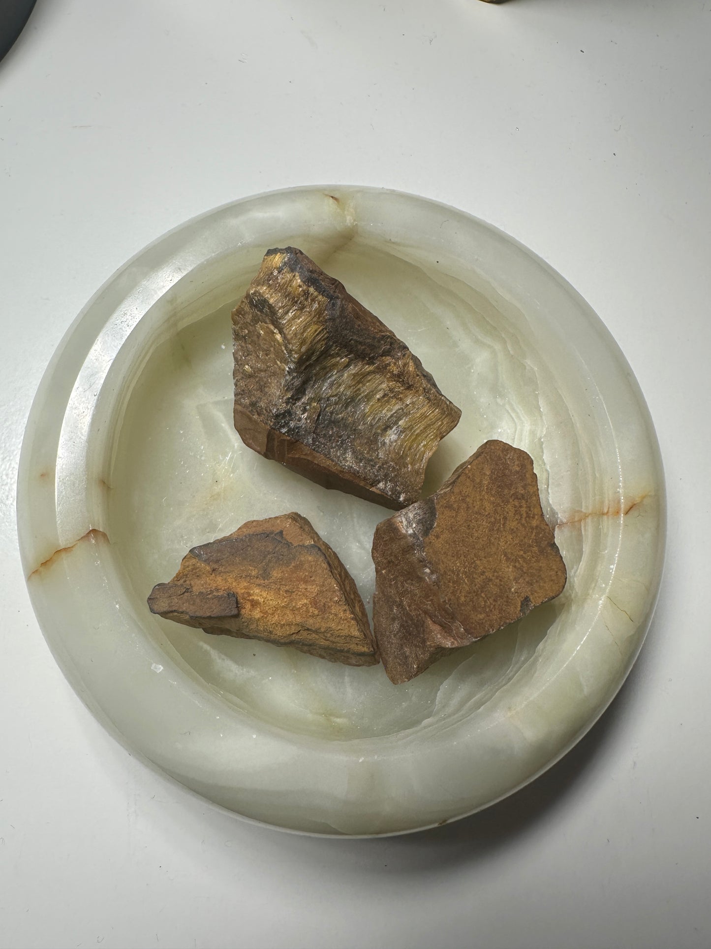 Raw Tigers Eye Pieces