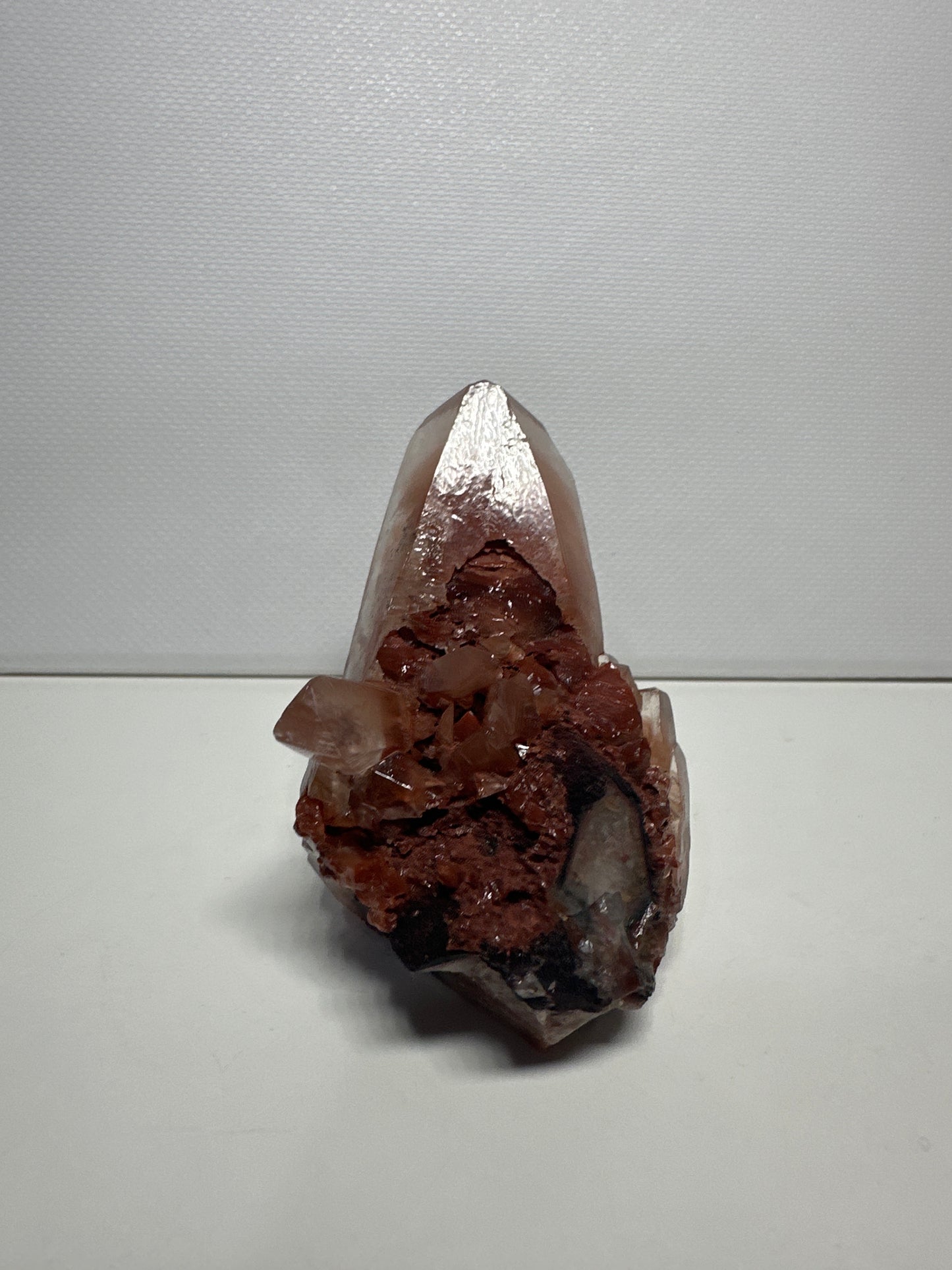Red Benz Calcite Specimen 2