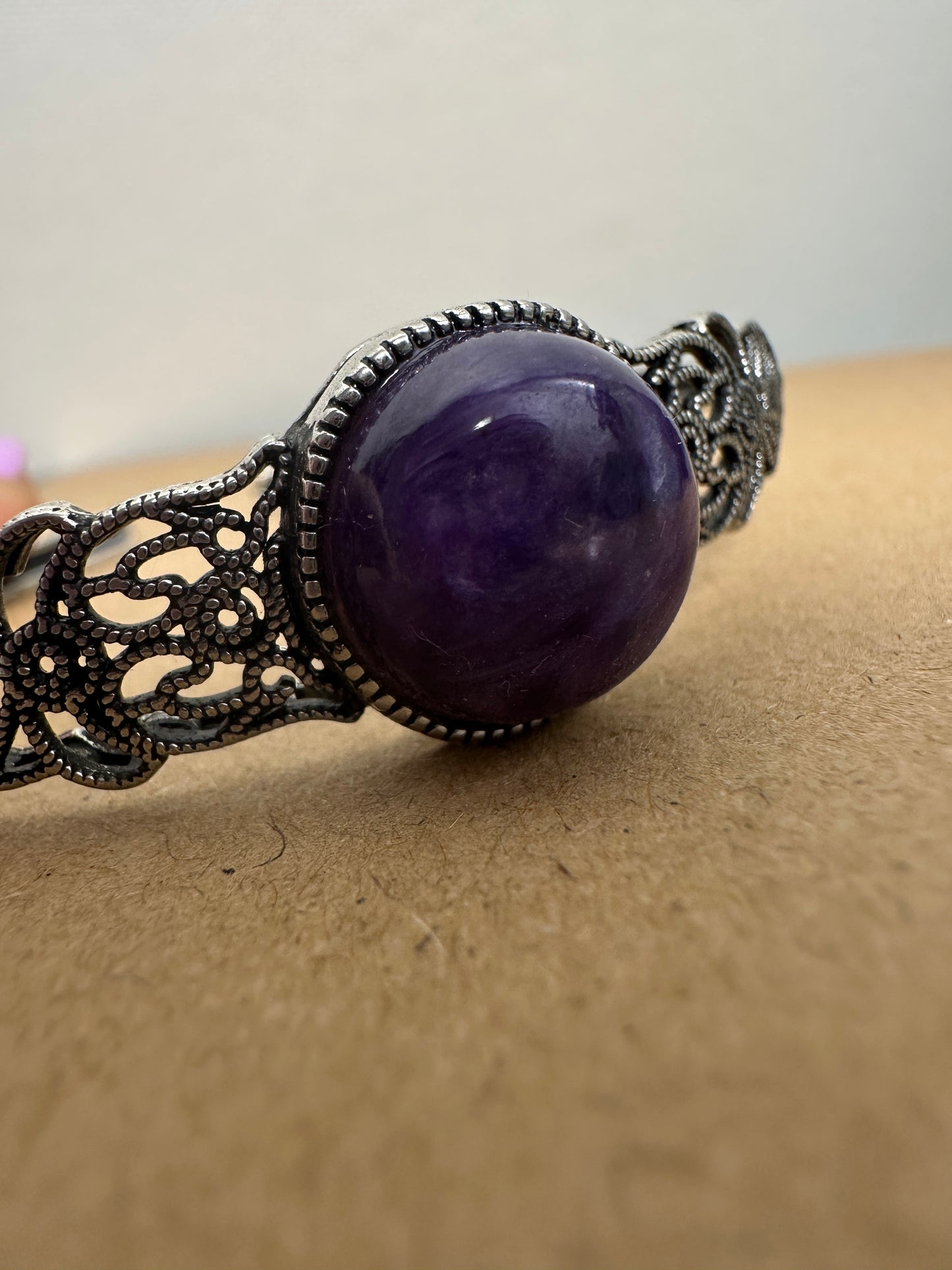 Charoite Bangle