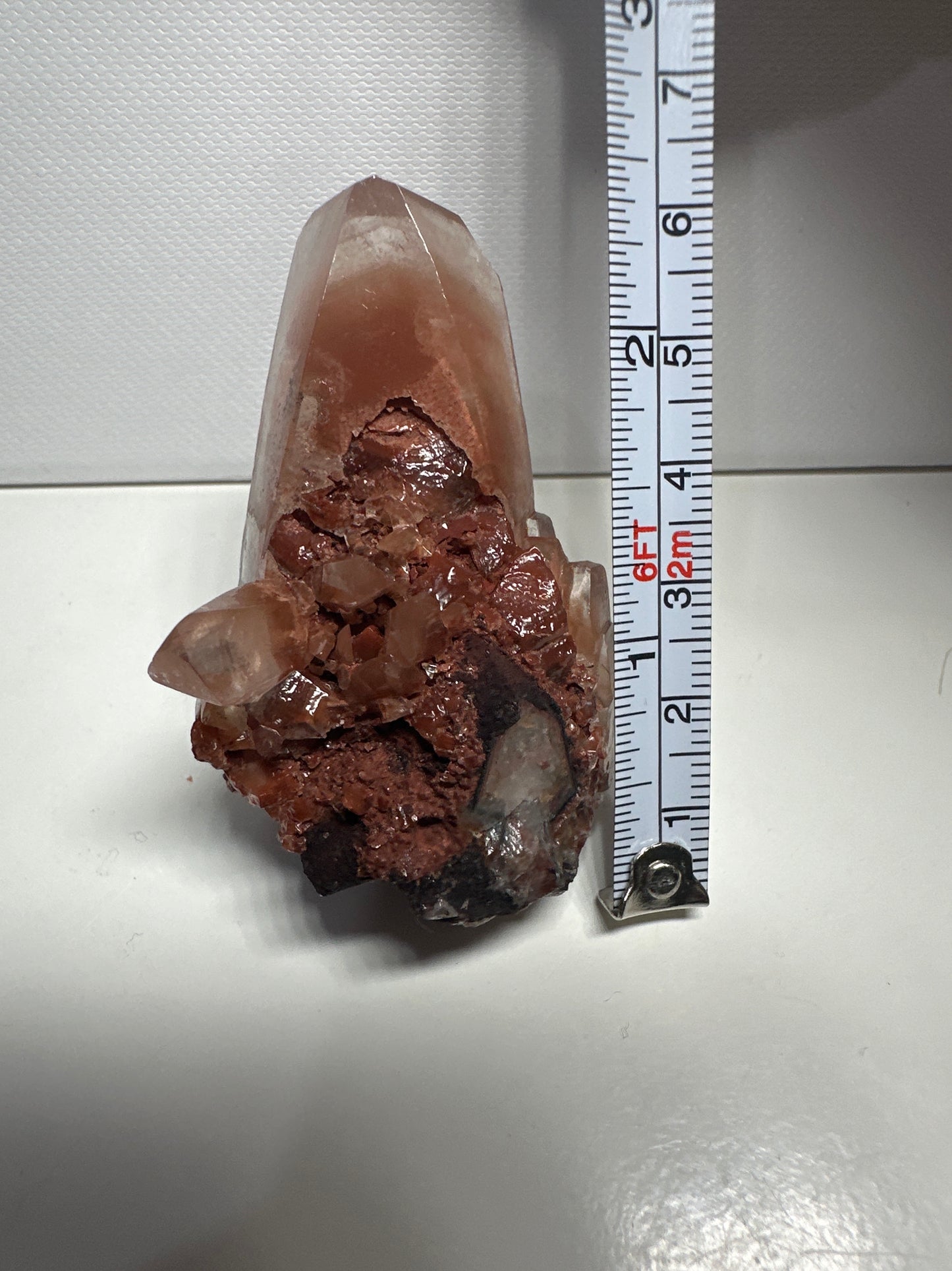 Red Benz Calcite Specimen 2