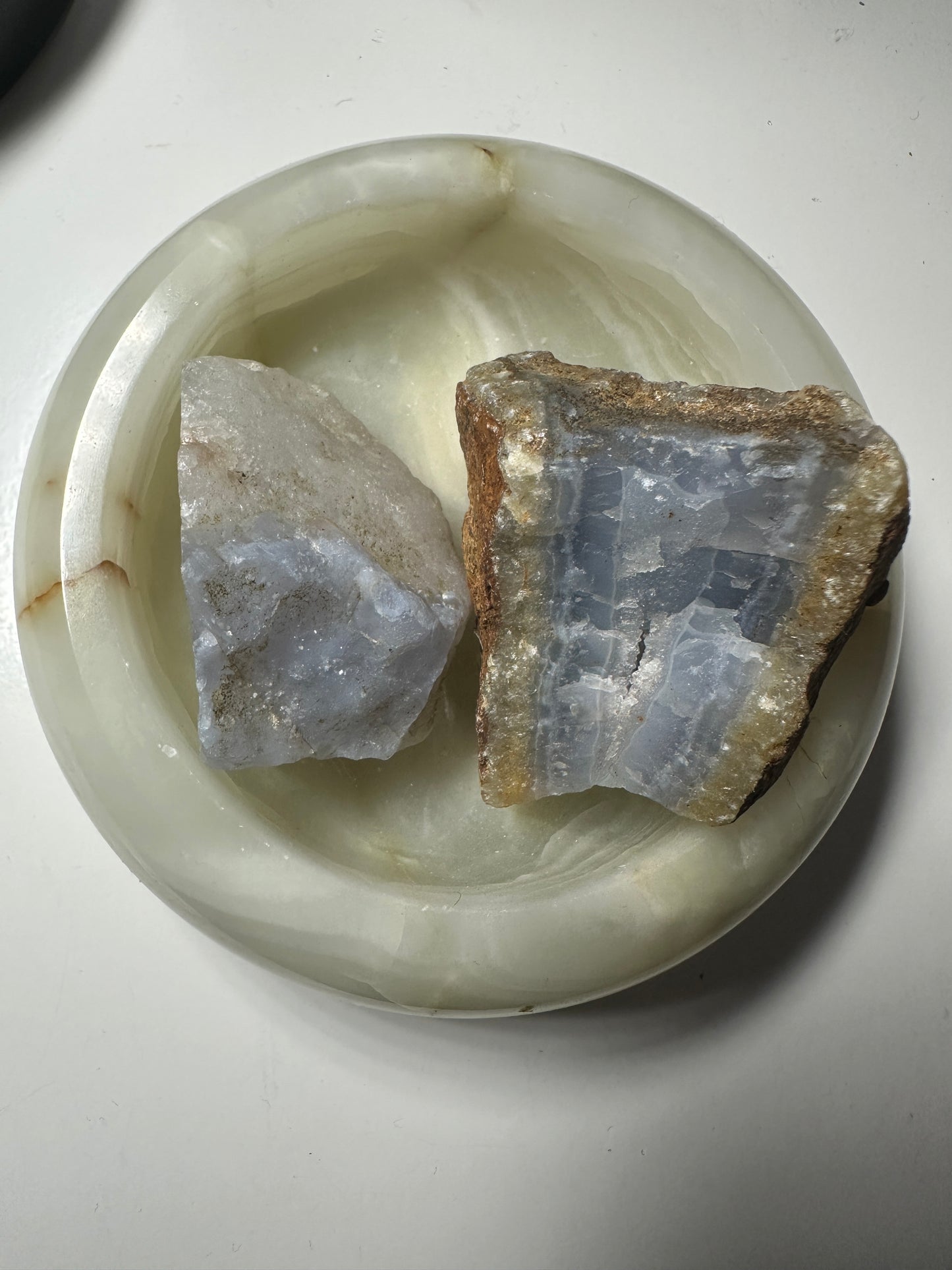 Raw Blue Lace Agate