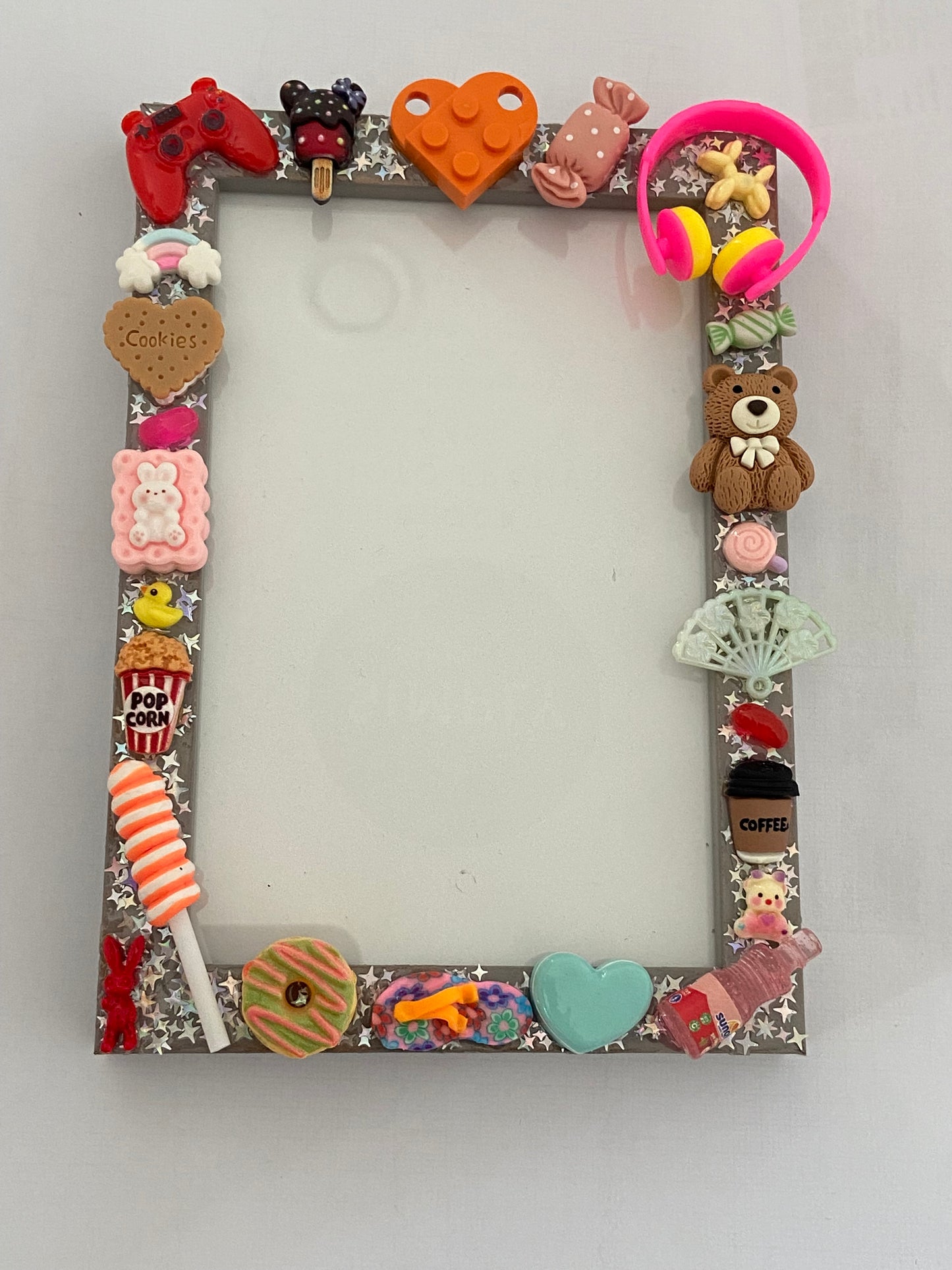Handmade Resin Photo Frame – Candy Charm Decor