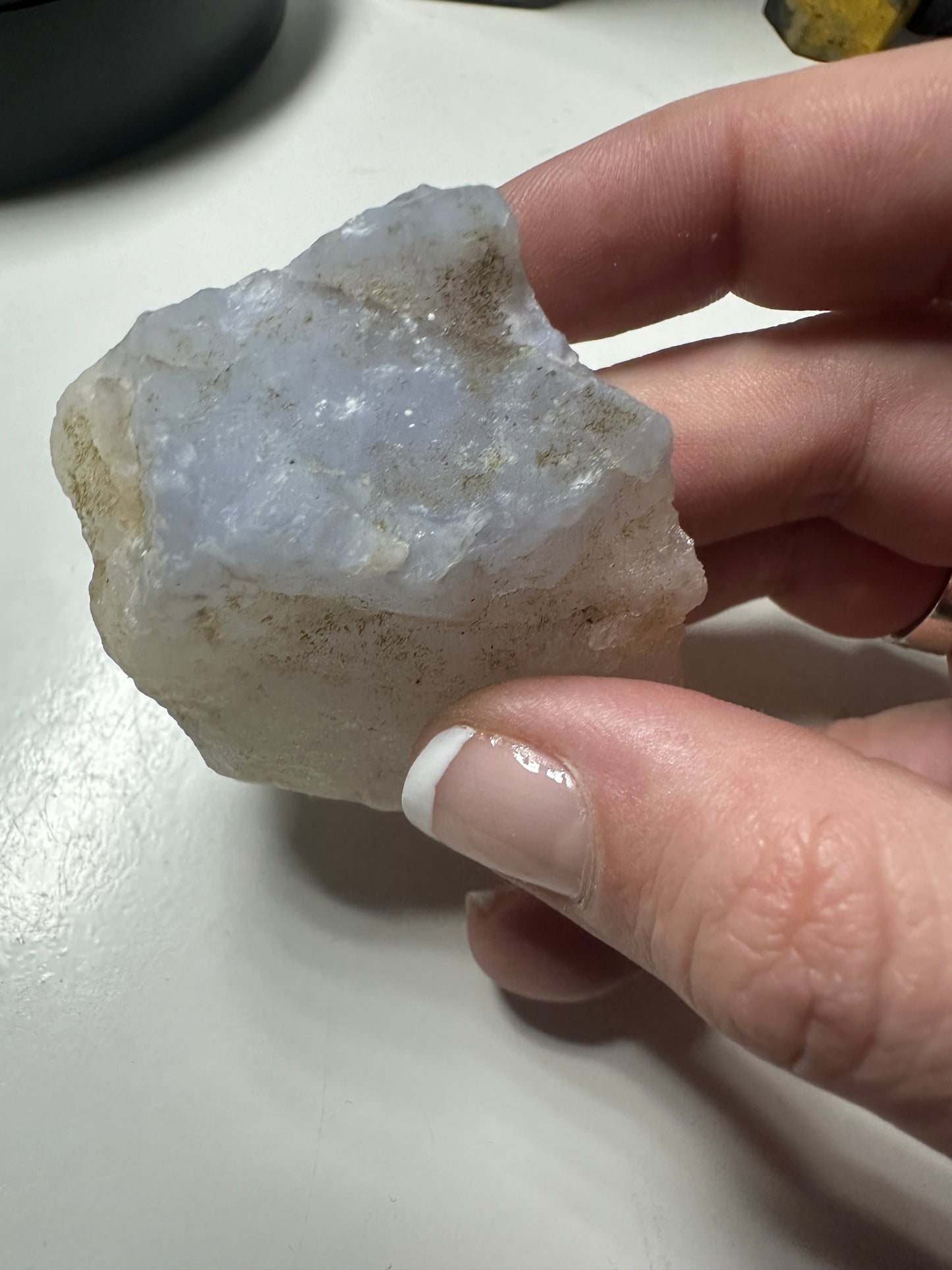 Raw Blue Lace Agate