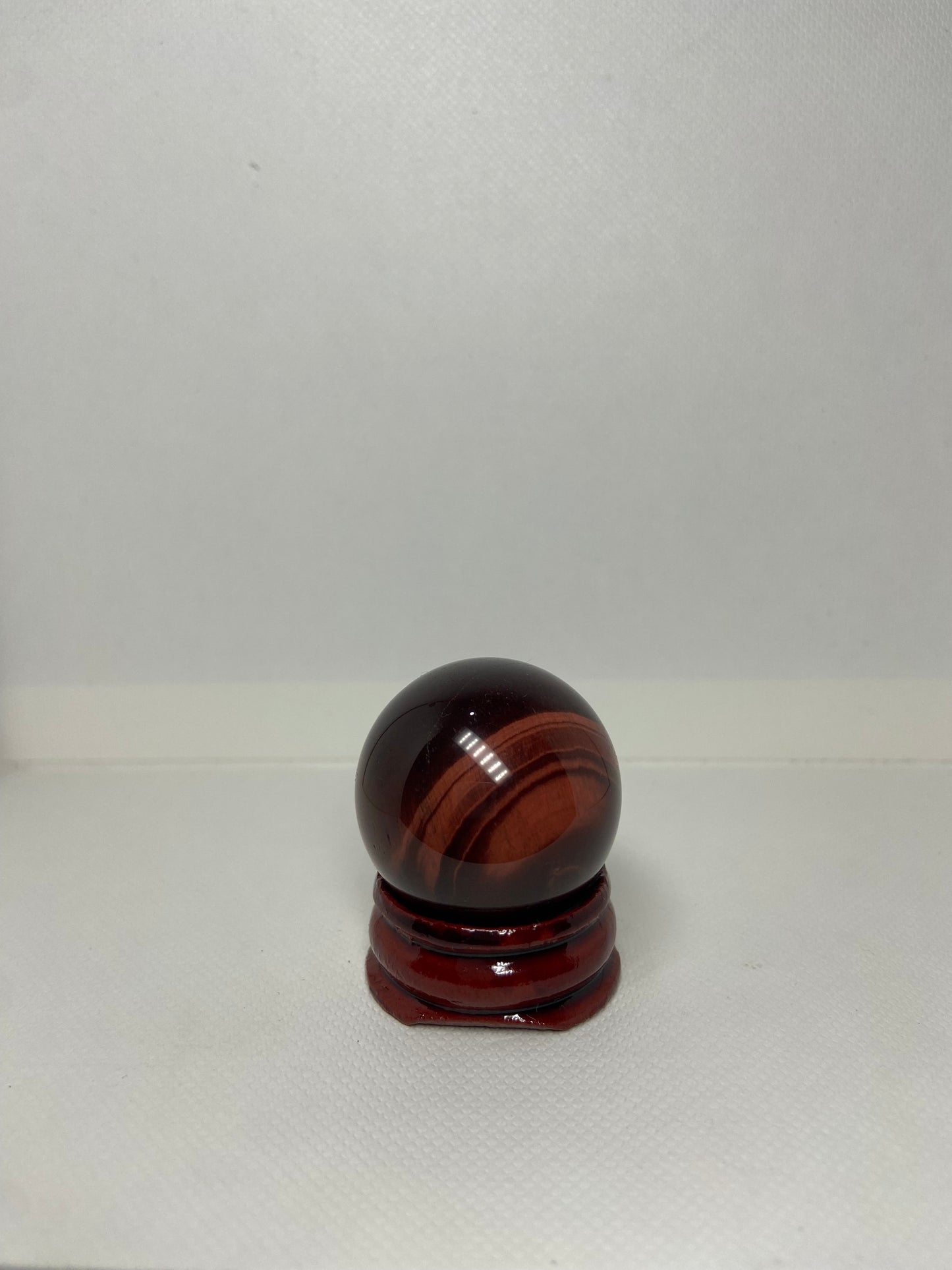 Red Tigers Eye Small Sphere 2