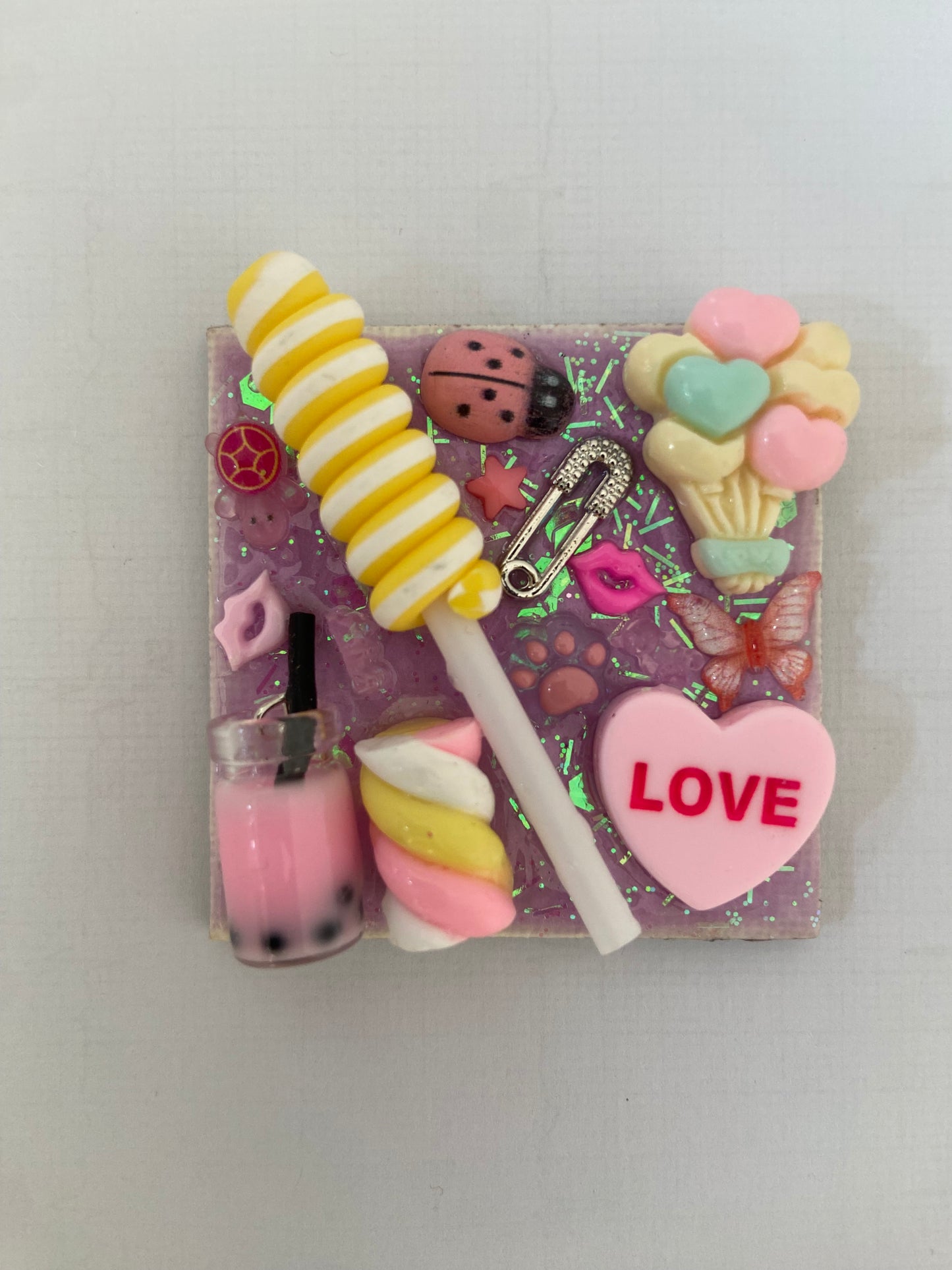 Handmade Resin Charm Magnets