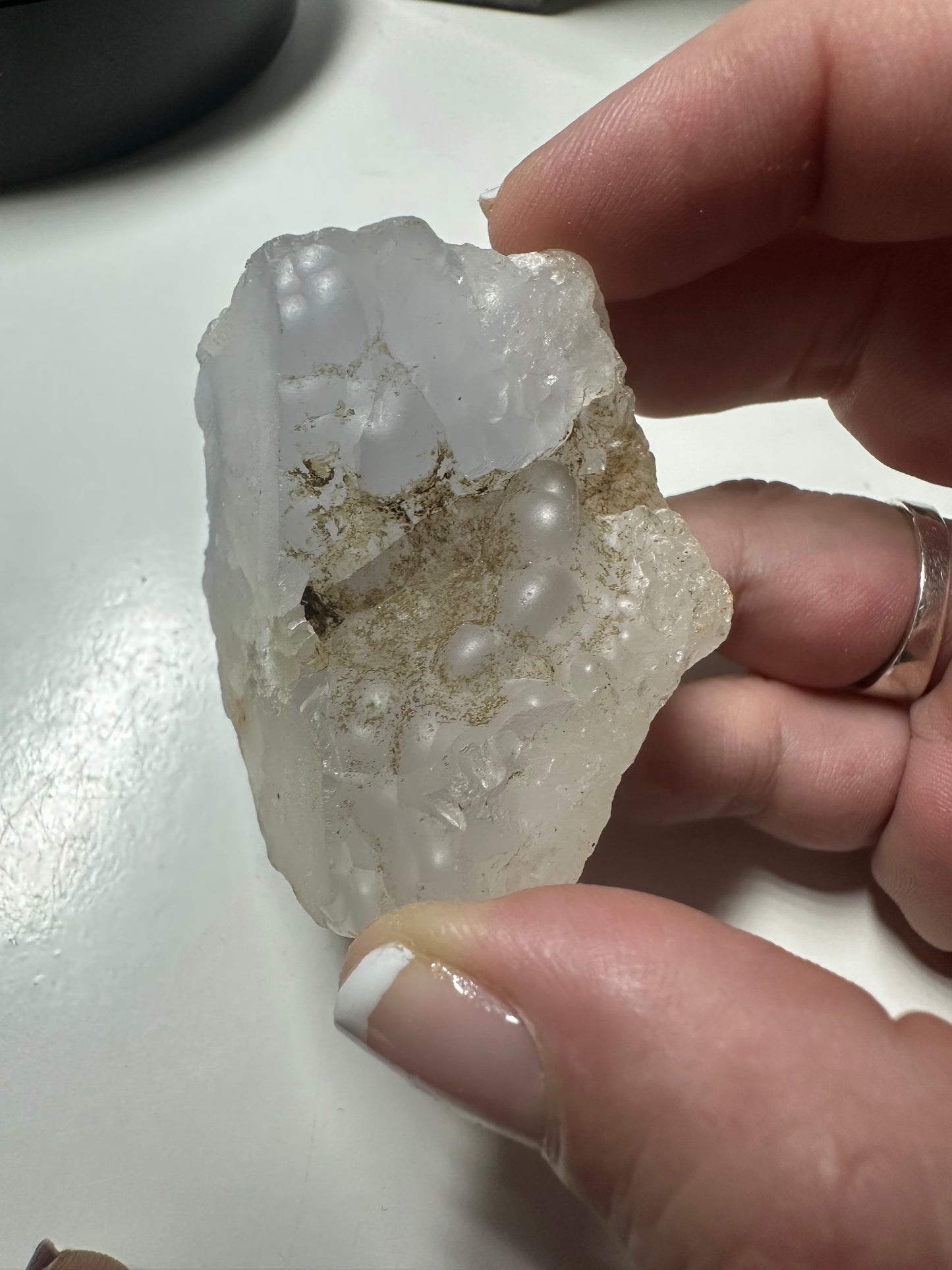 Raw Blue Lace Agate