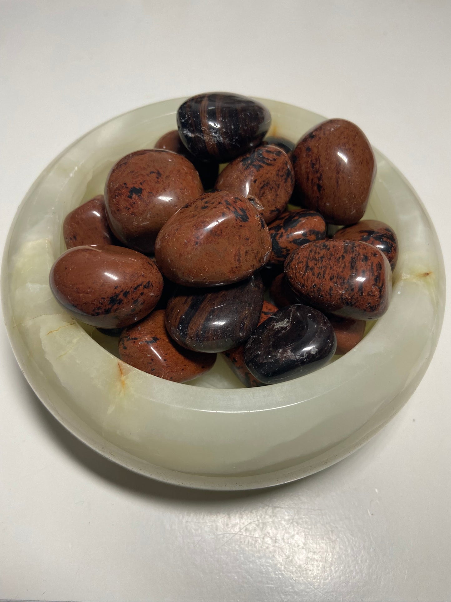 Mahogany Obsidian Tumbles
