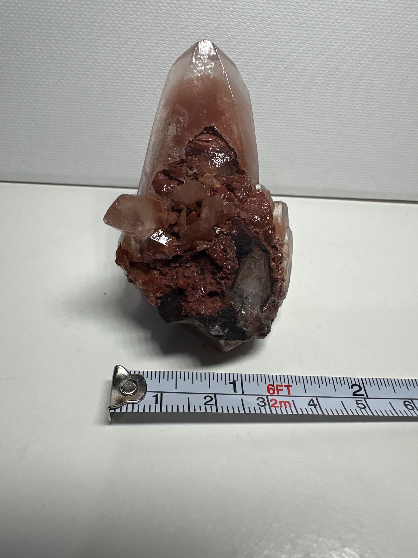 Red Benz Calcite Specimen 2