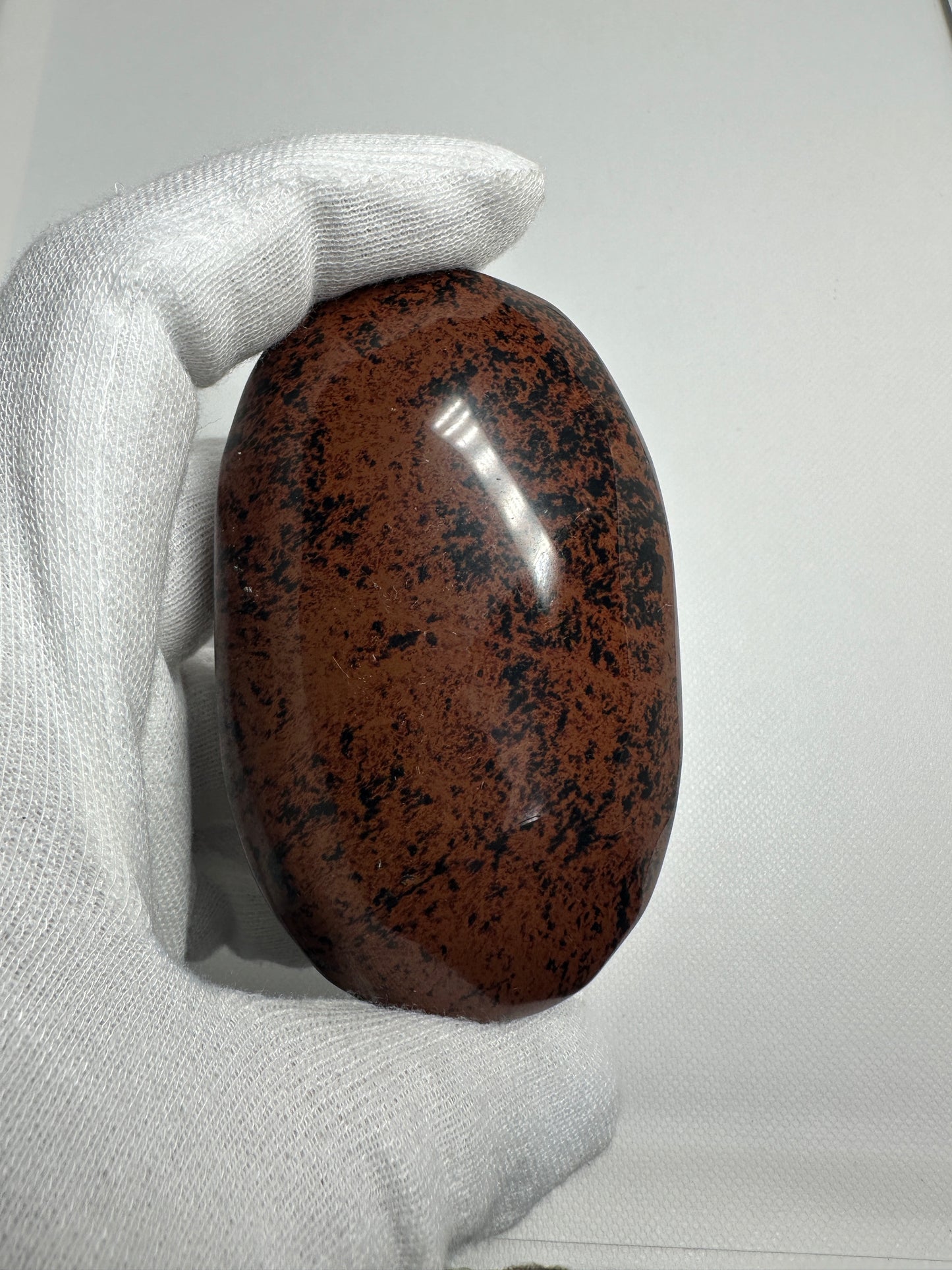 Mahogany Obsidian Large Palm Stone