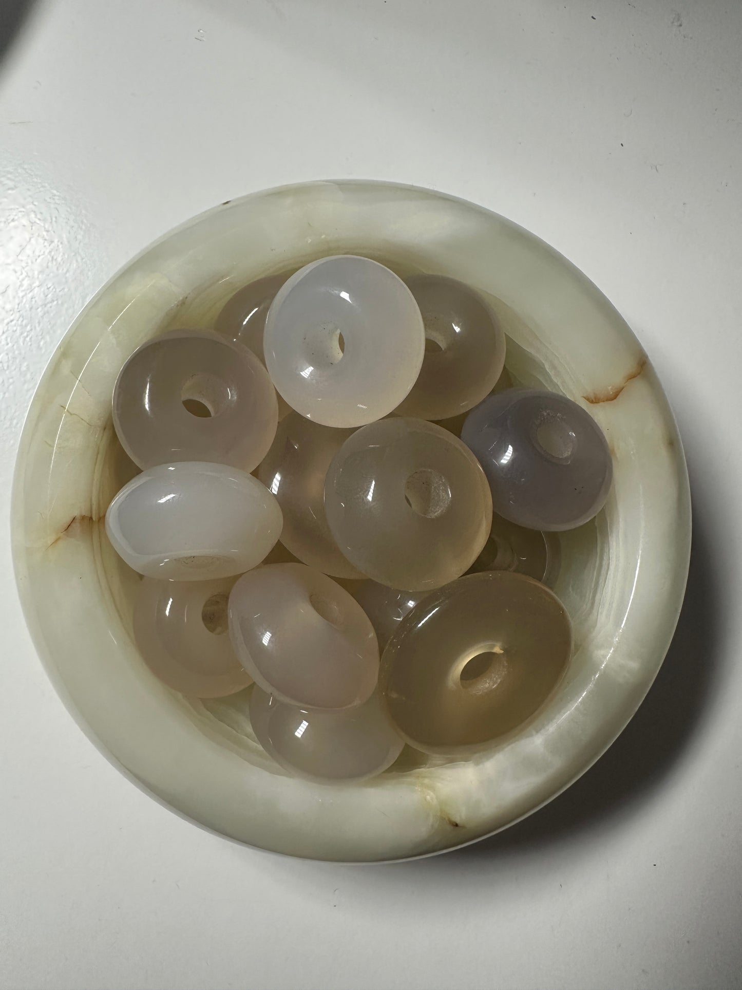 Mini Agate Doughnuts