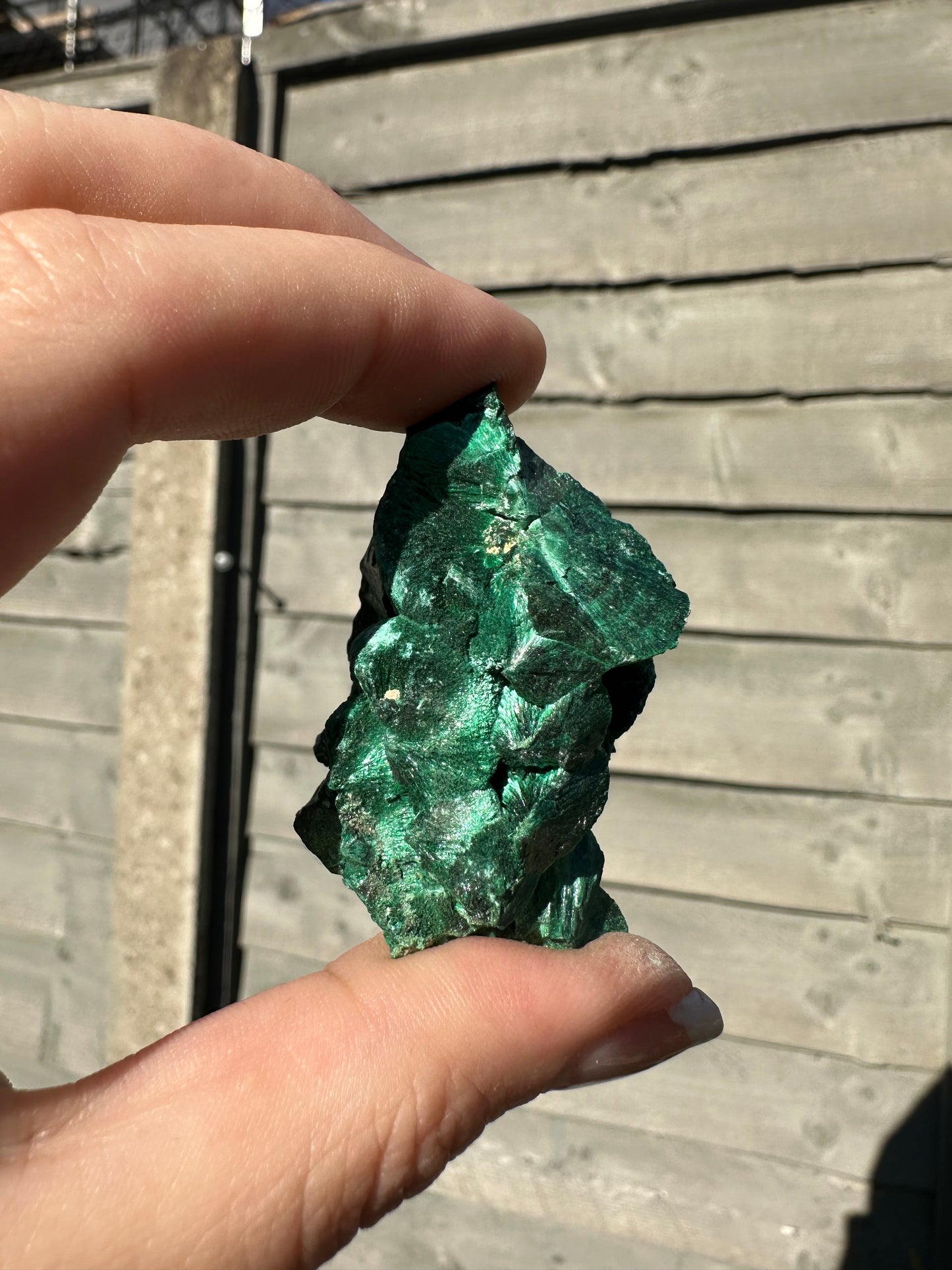 Raw Velvet Malachite Specimen 1